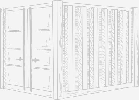 Shipping container sketch